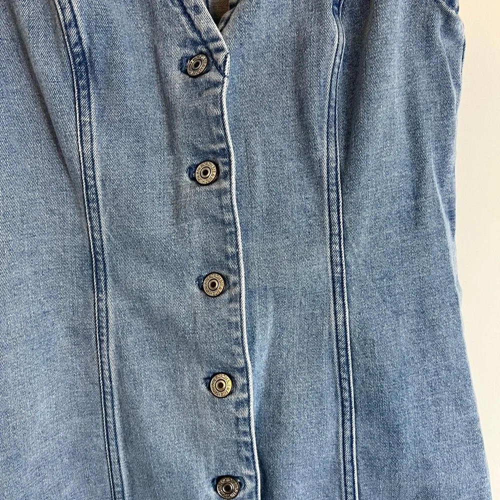 Abercrombie & Fitch Blue Midi Dress - Picture 8 of 16